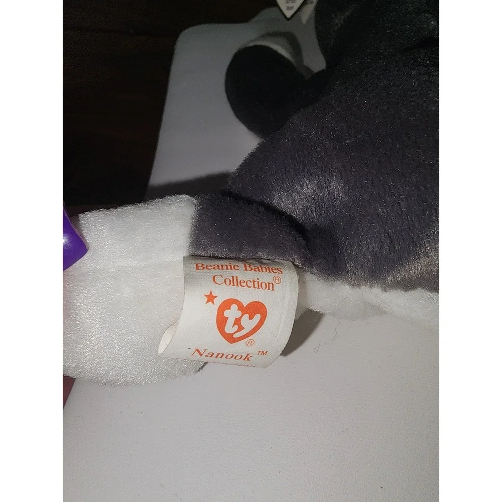 Vintage Husky Ty Beanie‎ Baby Nanook 1996